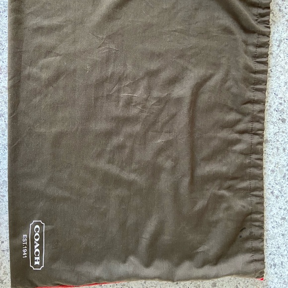 Coach Hampton Carryall light brown/tan bag - Picture 5 of 6